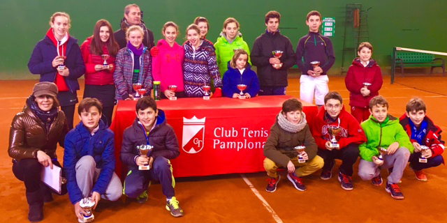 Gaztambide y Vicario, campeones de la primera prueba del 31&ordm; Circuito Infantil &quot;Intersport Irabia&ndash;Dunlop&quot;